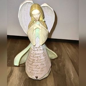 Beautiful Foundations Angel Statue with Serenity Prayer